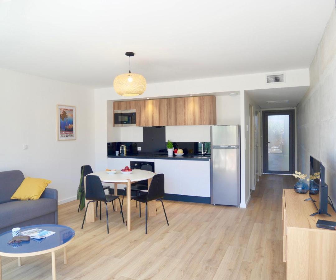 South-Of-France T2 Neuf Haut De Gamme, Climatise, Parking Gratuit, 2Eme Ligne Balcon Карнон-Плаж Экстерьер фото